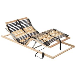 vidaXL Lamelinis lovos pagrindas Ruda 70 x 190 cm Kietas bukas medis