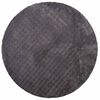 vidaXL Zoninės kiliminės dangos Apvali Antracitas &Oslash; 160 CM