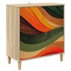 vidaXL Kabalas BONN Sonoma ąžuolo 69 x 33 x 75 cm Apdirbta mediena