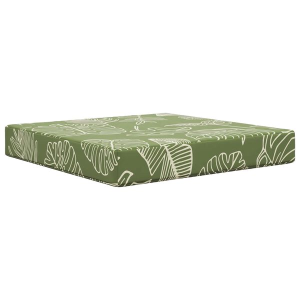 vidaXL Lauko sofa pagalvėlė Lapų dizainas 60 x 60 x 8 cm Poliesteris