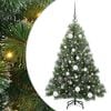 vidaXL Dirbtinė Kalėdų eglutė su 150 LED Žalia 120 cm PE ir PVC