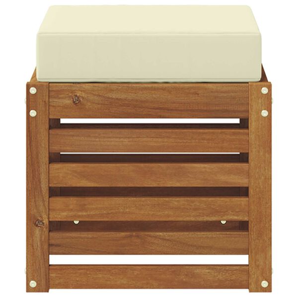 vidaXL Lauko suolelis Kietos akacijos mediena Natūrali