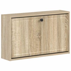 vidaXL Sieninis batų kabinetas EDE 71 x 17 x 43 cm Apdirbta mediena
