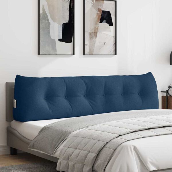 vidaXL Apsaugos Pagalvė Mėlyna 180 x 24 x 50 cm audinys