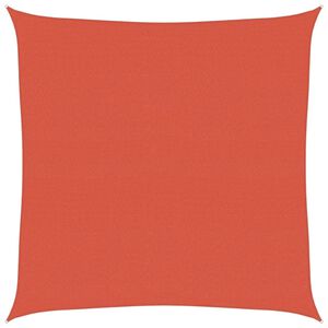 vidaXL Uždanga nuo saulės, terakota spalvos, 7x7m, HDPE, 160g/m&sup2;