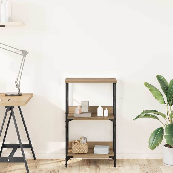 vidaXL Spintelė knygoms, artisano ąžuolo spalvos, 82,5x30,5x80cm, MDP