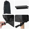 vidaXL Sodo kėdės dangtis Juoda 96 x 79 x 74 cm 600D Oksfordo audinys