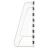 vidaXL Futbolo vartai, juodos ir baltos sp., 300x200x90 cm, metalas