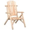 vidaXL Sodo kėdė, 68x86x103cm, eglės medienos masyvas
