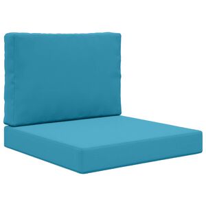 vidaXL Lauko sofa pagalvėlė 2 pcs Karali&scaron;ka mėlyna Poliesteris