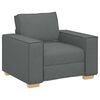 vidaXL Sofa-kėdė, tamsiai pilka, 100x78x84 cm, audinys
