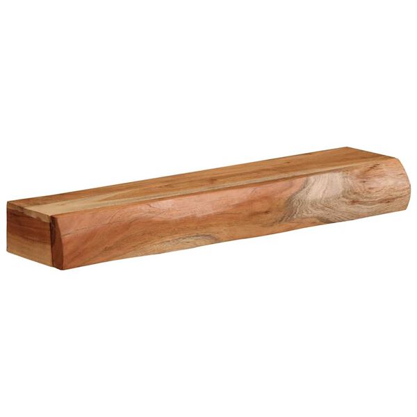 vidaXL Sieninės lentynos, 2vnt., 60x17x8cm, akacijos masyvas