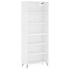 vidaXL Komoda, baltos spalvos, 69,5x32,5x180cm, apdirbta mediena