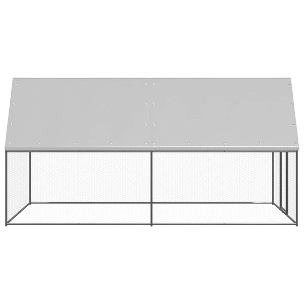 vidaXL Narvas vi&scaron;čiukams, 2x4x2m, galvanizuotas plienas
