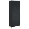 vidaXL Spintelė 2 pcs 66 x 34,5 x 95 cm Apdirbta mediena