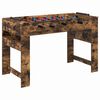 vidaXL Fuzbolas stalas Rūkytas Ąžuolas 125 x 60,5 x 80 cm