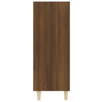 vidaXL Šoninė spintelė, ruda ąžuolo, 69,5x32,5x90cm, apdirbta mediena