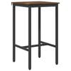 vidaXL Baro stalas 52 x 52 x 110 cm Apdirbta mediena Dūminio ąžuolo