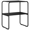 vidaXL Konsolinis stalas Juodojo ąžuolo 60 x 42,5 x 70 cm