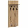 vidaXL Prikabinamas paltas Sieninis Amatininkų ąžuolas 40 x 10 x 90 cm