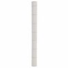 vidaXL Membrana nuo piktžolių, baltos spalvos, 1,5x25m, PP