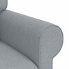 vidaXL Sofa 2 pcs &Scaron;viesiai pilka 215 x 82 x 80 cm audinys