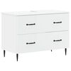 vidaXL Vonios kriauklės spinta HAARLEM Balta 82 x 41 x 58,5 cm
