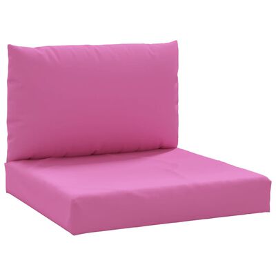vidaXL Palečių pagalvėlės, 2vnt., rožinės spalvos, oksfordo audinys