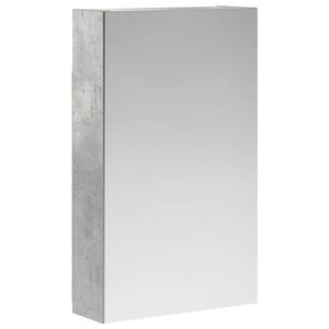 vidaXL Vonios veidrodžio spinta Betono pilka 30 x 10,5 x 50 cm