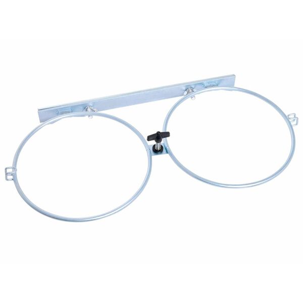 FLAMINGO Laikiklis &scaron;uns dubenėliui, mont. prie sienos, 2x24cm, 43025