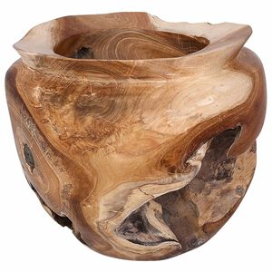 vidaXL Vaisių dubuo JEPARA Teak medžio rudas &Oslash; 35 cm