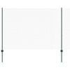 vidaXL Hexagonal Fence with Post 25 x 1,6 m PVC dengtas plienas Žalia