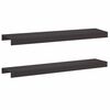 vidaXL Sodo apvadų dengiamasis profilis 2 vnt. 100 x 20 x 5 cm Plienas
