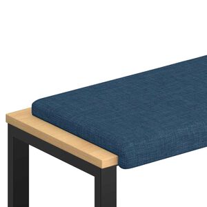 vidaXL Suoliuko pagalvė Audinys Mėlyna Gylis 35 cm