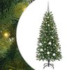 vidaXL Dirbtinė Kalėdų eglutė Žalia 150 cm PE ir PVC