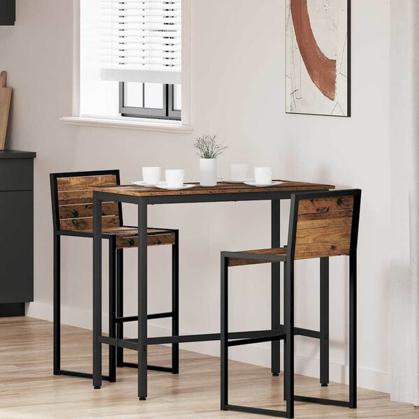 vidaXL staliuku Senas medis 100 x 50 x 90,5 cm