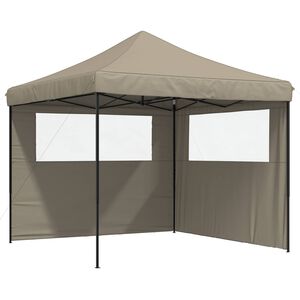 vidaXL &Scaron;ventės palapinė 292 x 292 x 315 cm Taupe Oksfordo audinys