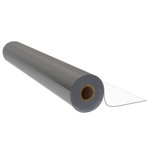 vidaXL Apsauginės stalo plėvelės ritinys, skaidrus, 0,9x15m, PVC, 1,6mm
