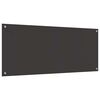 vidaXL Virtuvės užpakalinė plokštė 2 pcs Tamsiai pilka 120 x 50 cm
