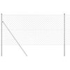 vidaXL Grandinės tvoros tvirtinimas 10 x 1,4 m Galvanizuotas plienas
