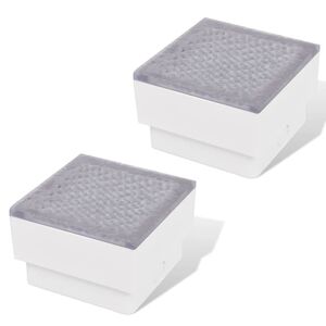 2 LED Grindinio &Scaron;viestuvai 100 x 100 x 68 mm