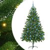 vidaXL Kalėdų eglutė su 300 LED s stovu Žalia 180 cm PE