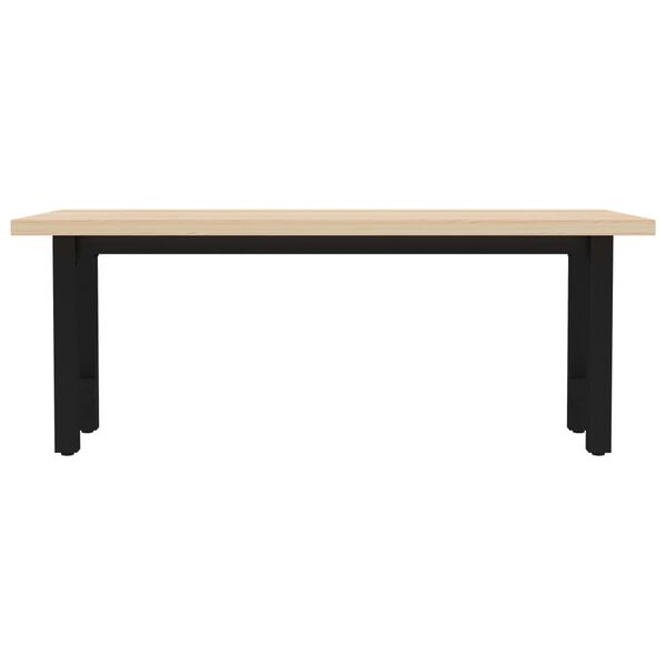 vidaXL Suoliukas, 115x40x45cm, pušies mediena (285160+287686)