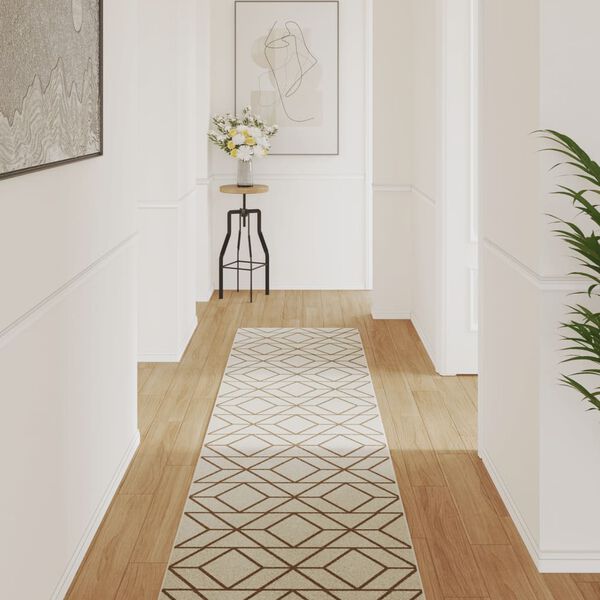 vidaXL Vidaus/lauko kilimas, įvairių spalvų, 80x300cm, trumpi &scaron;ereliai