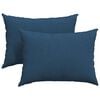 vidaXL Sofa Pagalvės 2 vnt. audinys Mėlyna 70 x 50 cm
