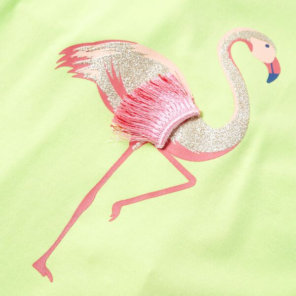 Vaiki&scaron;ki mar&scaron;kinėliai trumpomis rankovėmis, neoniniai geltoni, 140