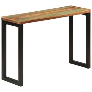 vidaXL Konsolinis staliukas, 110x35x75cm, perdirbtos medienos masyvas