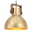 vidaXL Pakabinamas &scaron;viestuvas, žalvario, 40cm, 25W, apskritas, E27