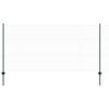 vidaXL Hexagonal Fence with Post 100 x 1,2 m PVC dengtas plienas Žalia