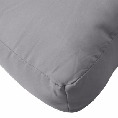 vidaXL Palečių pagalvėlės, 3vnt., pilkos spalvos, oksfordo audinys